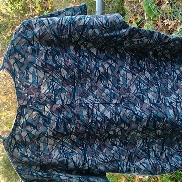 🩺 WS Fundamentals mauve, blue and plum purple scrubs set size small - Picture 8 of 12